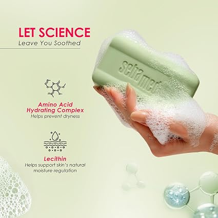 Sebamed Cleansing Bar 100g – Gentle Soap-Free Cleansing for Sensitive Skin