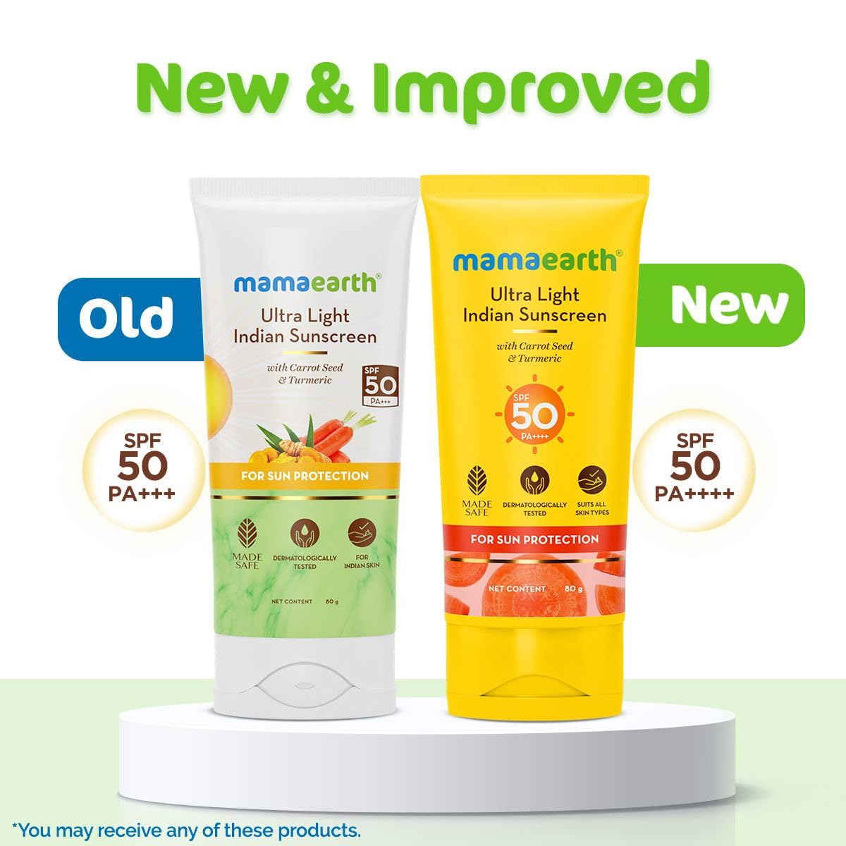 Mamaearth Ultra Light Indian Sunscreen 50g