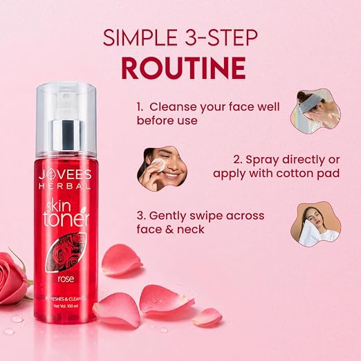 Jovees Herbal Rose Skin Toner 100ml