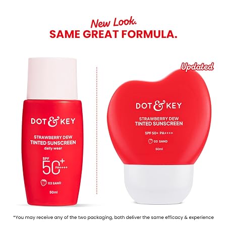 Dot&Key Strawberry Dew Tinted Sunscreen 02 Warm Ivory