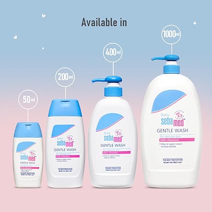 Baby Sebamed Gentle Wash 200ml – Mild Cleansing Care for Baby’s Sensitive Skin