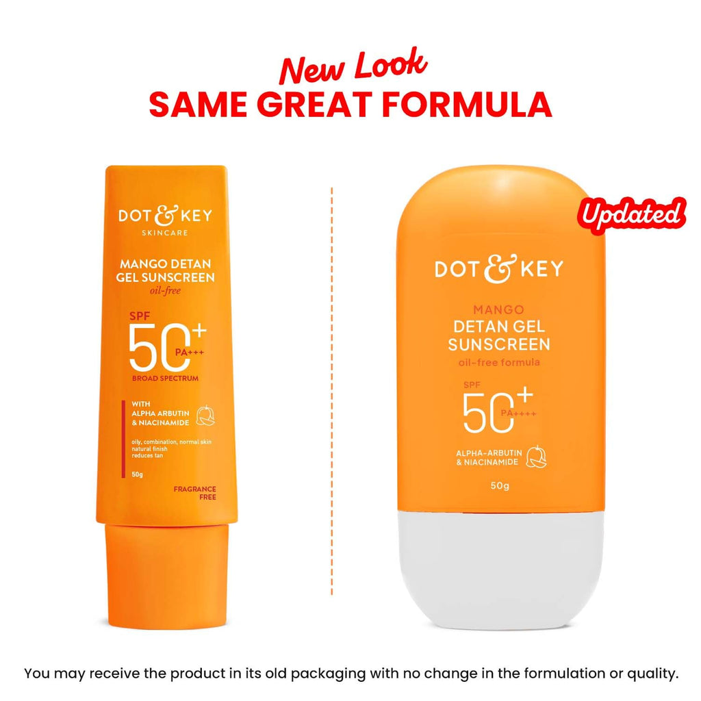 Dot & Key Mango Detan Gel Sunscreen SPF 50+ PA+++ 50g