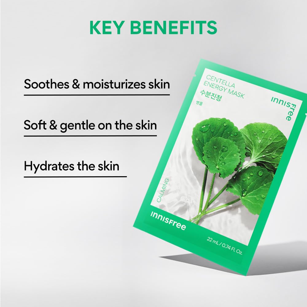 Innisfree Squeeze Energy Sheet Mask Water Type - Centella