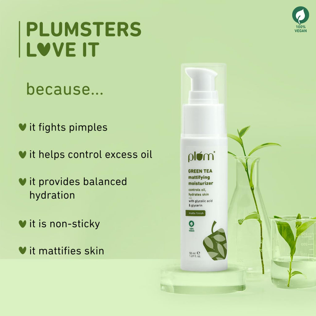 Plum Green Tea Mattifying Moisturizer