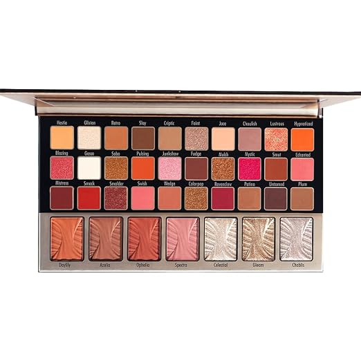 Character Hypnotize Eyeshadow Blusher Highlighter Palette HEB.001