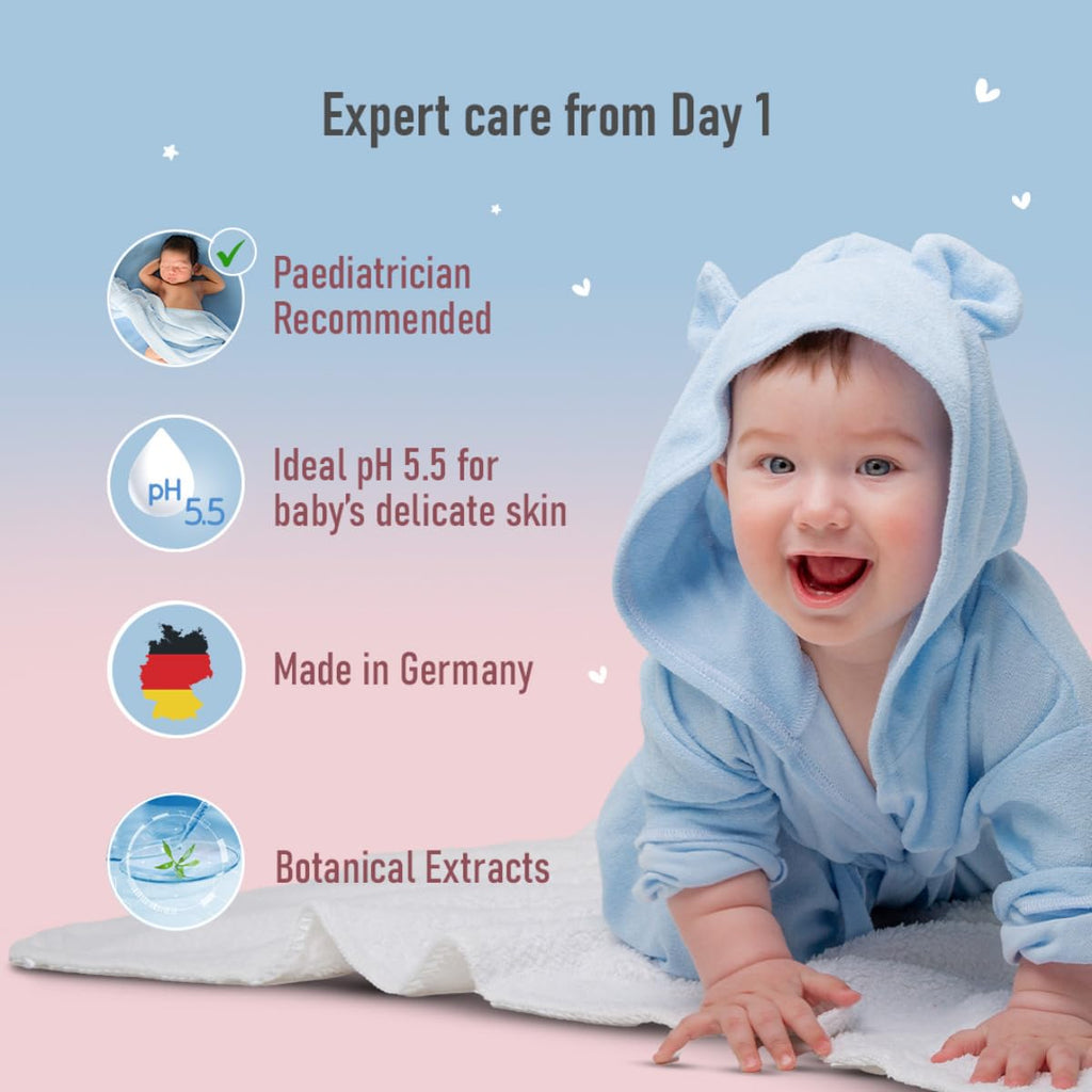Baby Sebamed Gentle Wash 200ml – Mild Cleansing Care for Baby’s Sensitive Skin