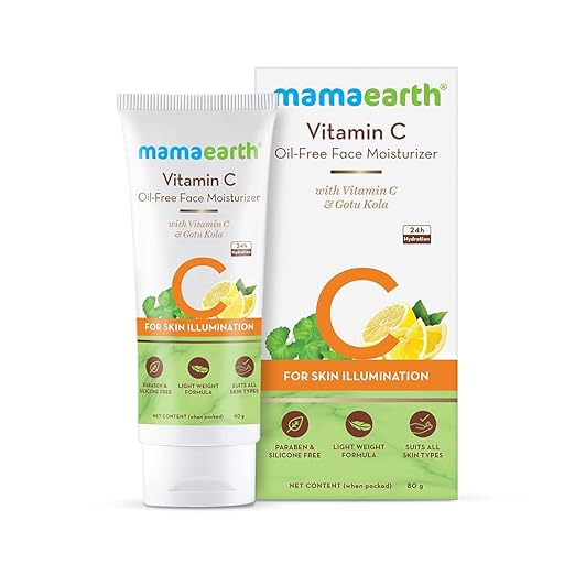 Mamaearth Vitamin C Oil-Free Moisturizer 80g