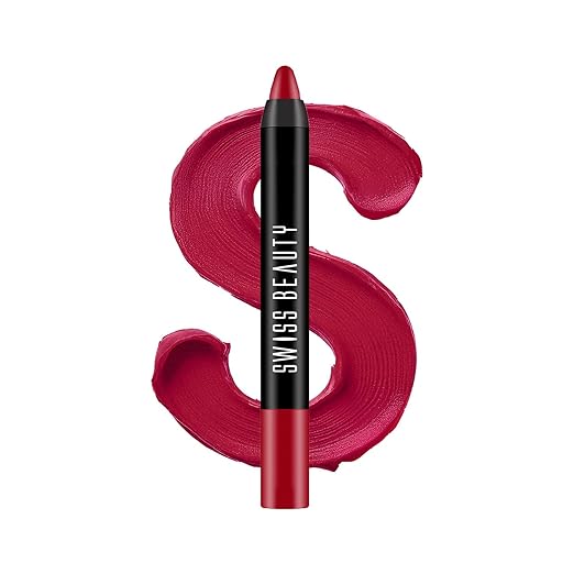 Swiss Beauty Stay On Lip Crayon 14 Ash Red