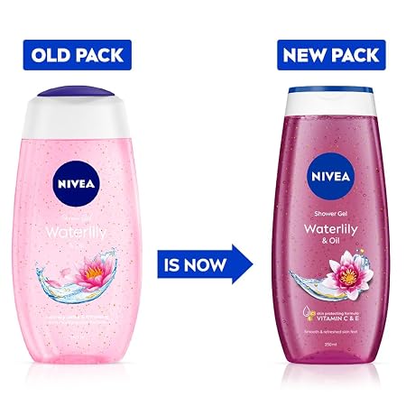 Nivea Shower Gel Water Lily 250ml