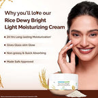 Mamaearth Rice Moisture Cream Pack 50g