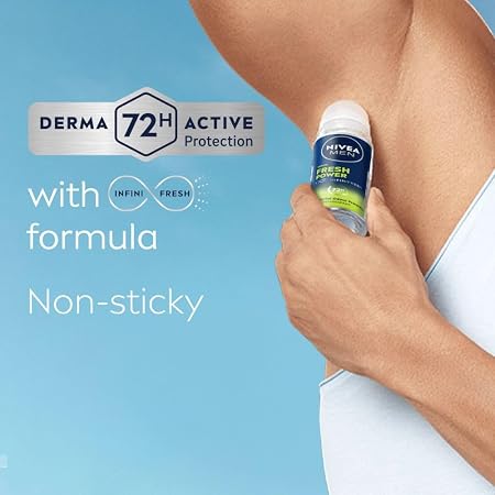 Nivea Roll on Men Fresh Power 50ml (Mrp-249)