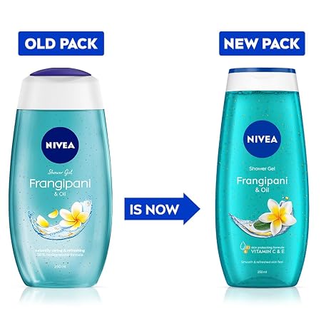 Nivea Shower Gel Frangipani Oil 250ml