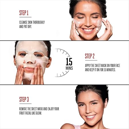 Lakmé Blush & Glow Kiwi Crush Sheet Mask