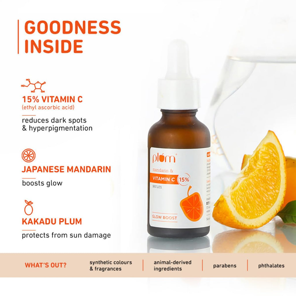 Plum Mandarin & Vitamin C Serum 30ml