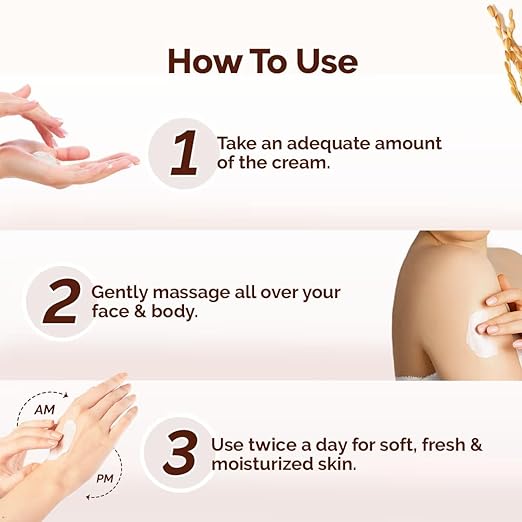 Mamaearth Rice Moisture Cream Pack 50g