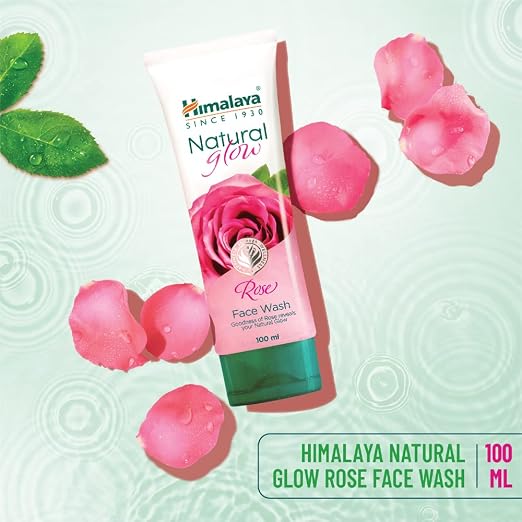 Himalaya Natural Glow Rose Face Wash 100ml