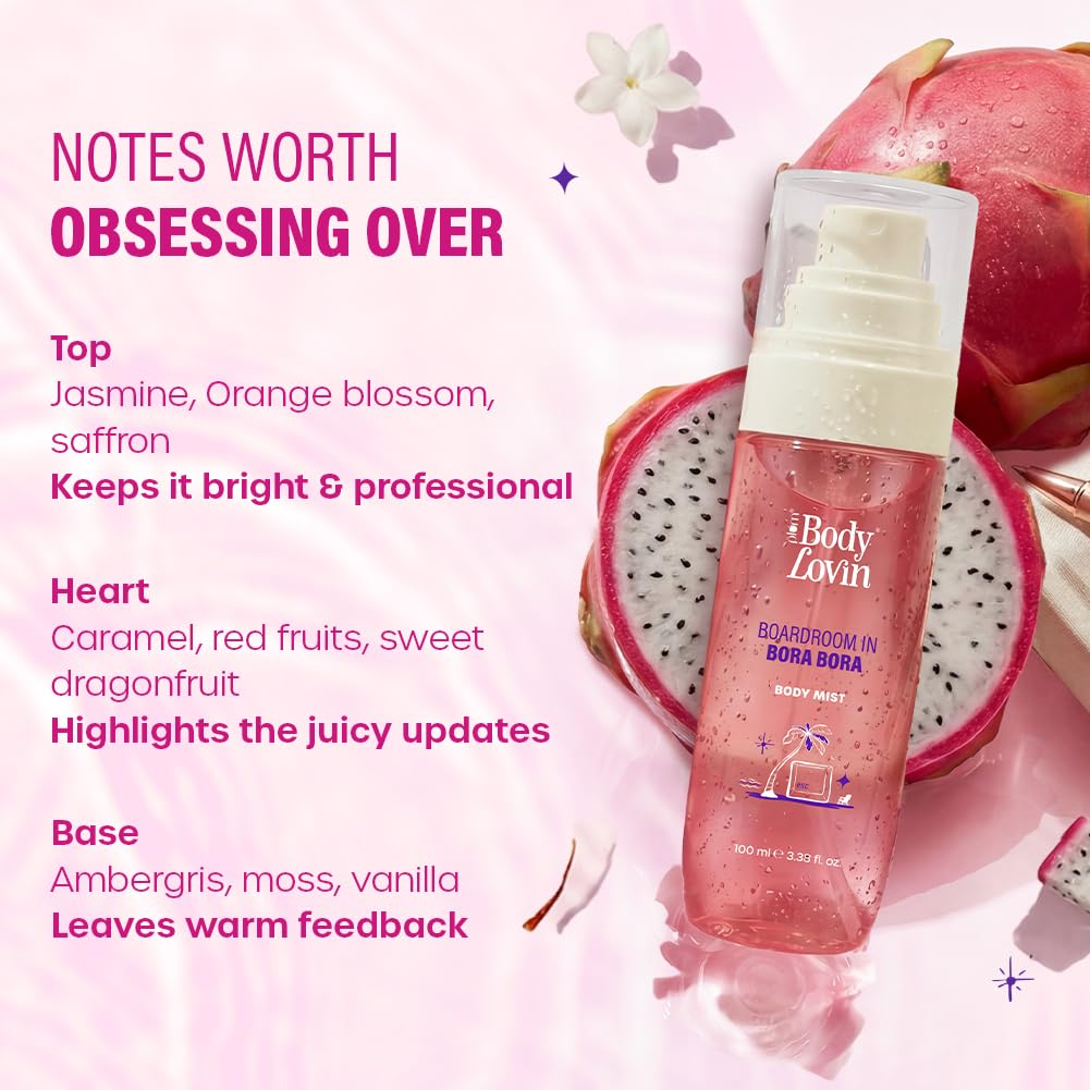 Plum Boardroom in Bora Bora Body Mist 100ml