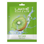 Lakmé Blush & Glow Kiwi Crush Sheet Mask