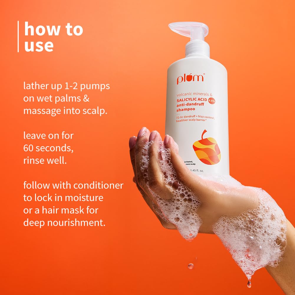 Volcanic Minerals & Salicylic Acid Anti Dandruff Shampoo 250ml
