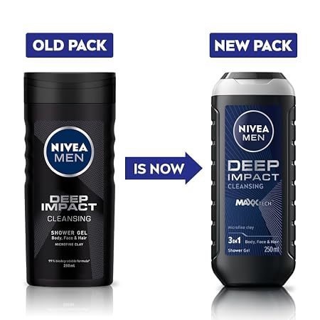 Nivea Shower Gel Men Deep Impact 250ml