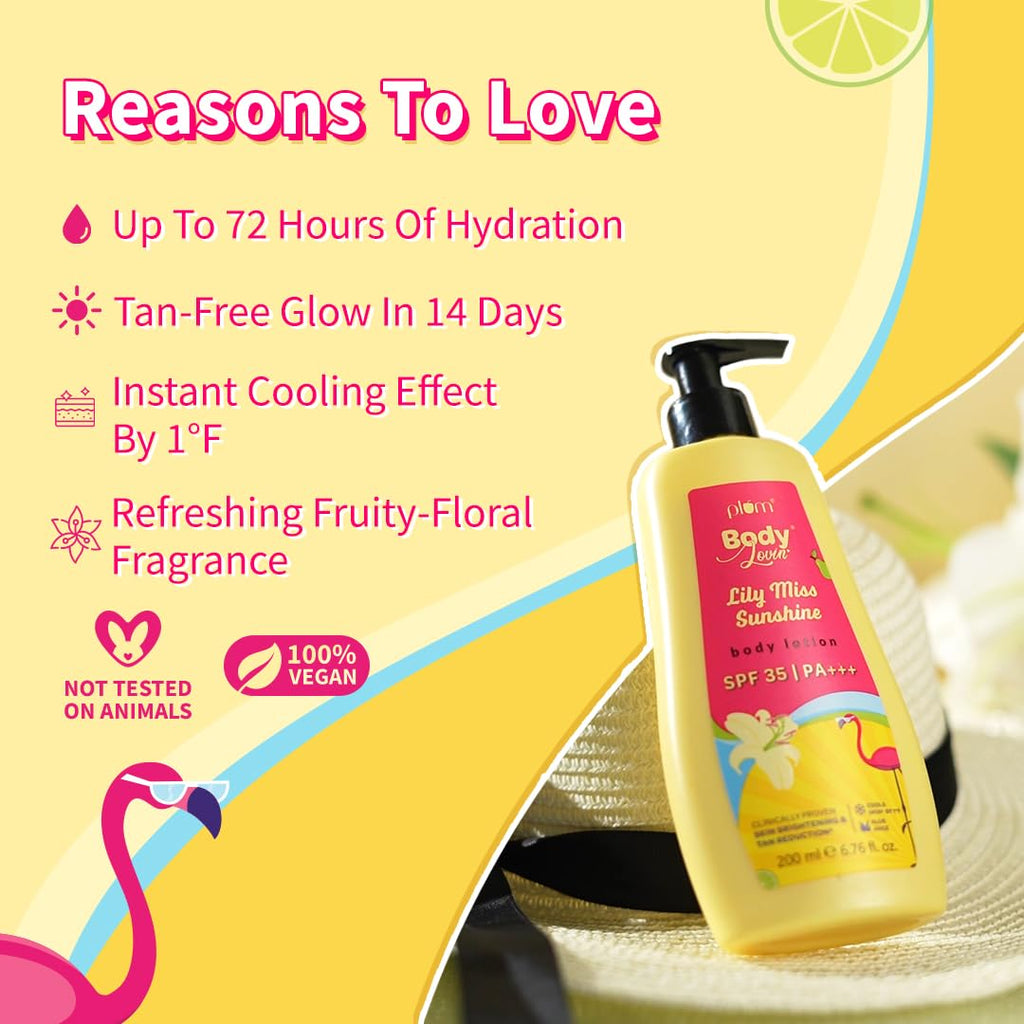 Plum BodyLovin Lily Miss Sunshine SPF35 PA 200g