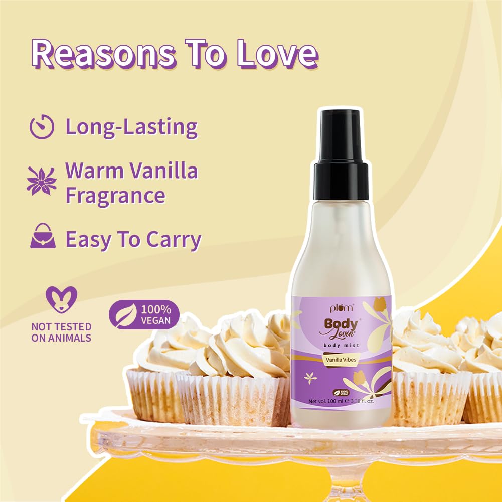 Plum BodyLovin Vanilla Vibes Body Mist 100 ml
