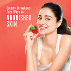 Lakme Strawberry Cream Facewash 50g