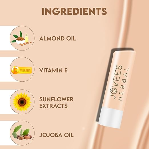 Jovees Herbal Vitamin E Lip Balm with SPF 15