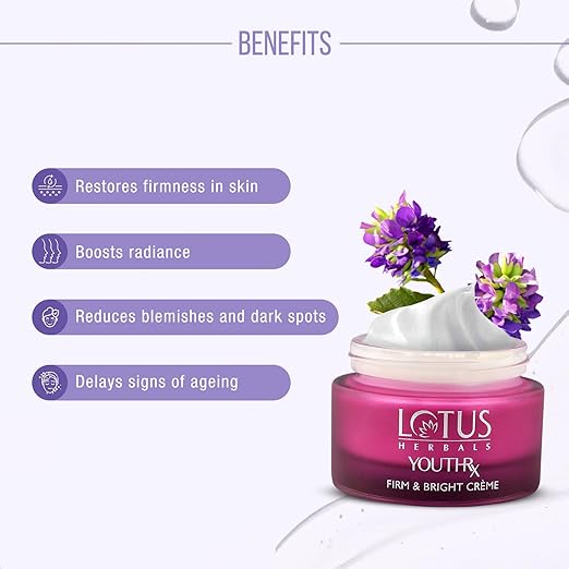 Lotus Youthrx Firm & Bright Creme SPF20 10G