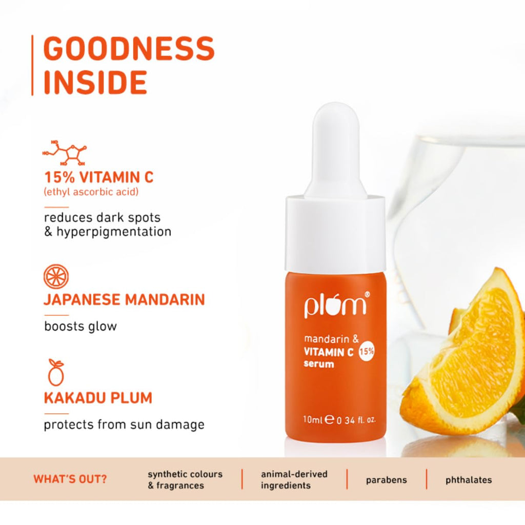 Plum Mandarin & Vitamin C Serum 10ml
