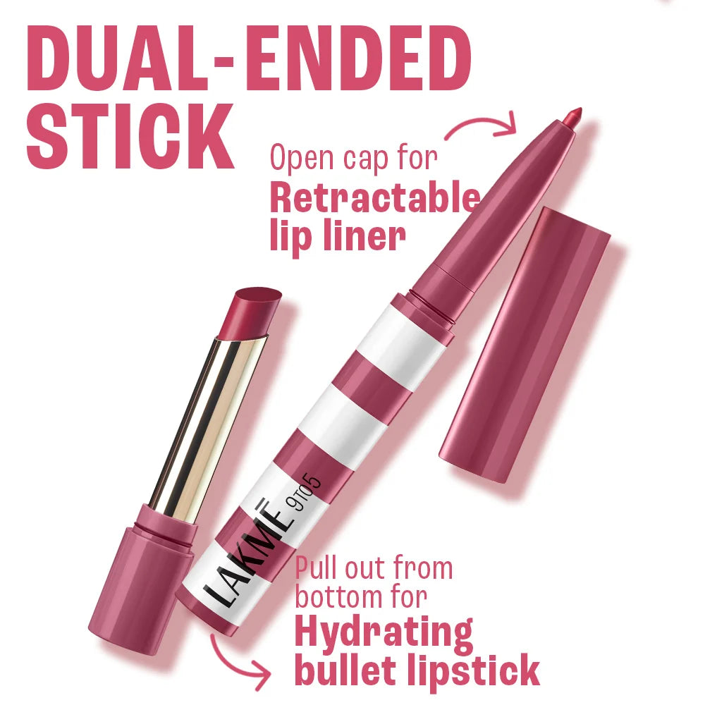 Lakme Hya Beach Edit Lipstick Pro Pink Medium