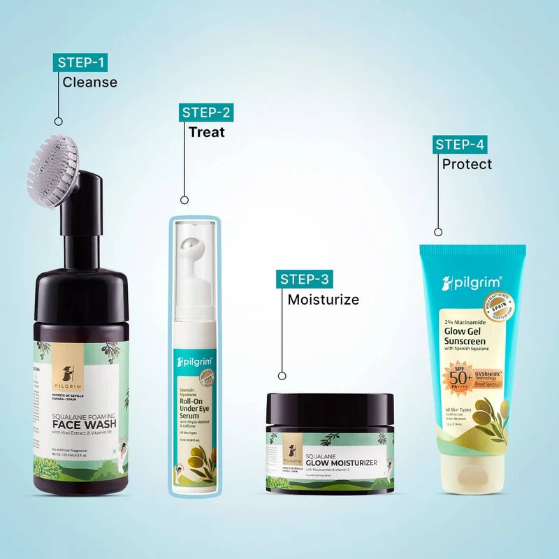 Pilgrim Squalane Roll On Under Eye Serum