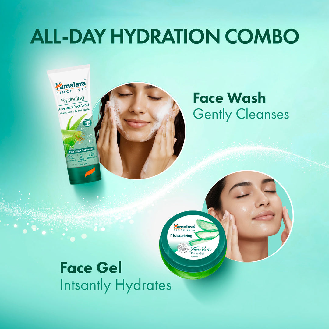 Himalaya Hydrating Aloe Vera Face Wash 100ml