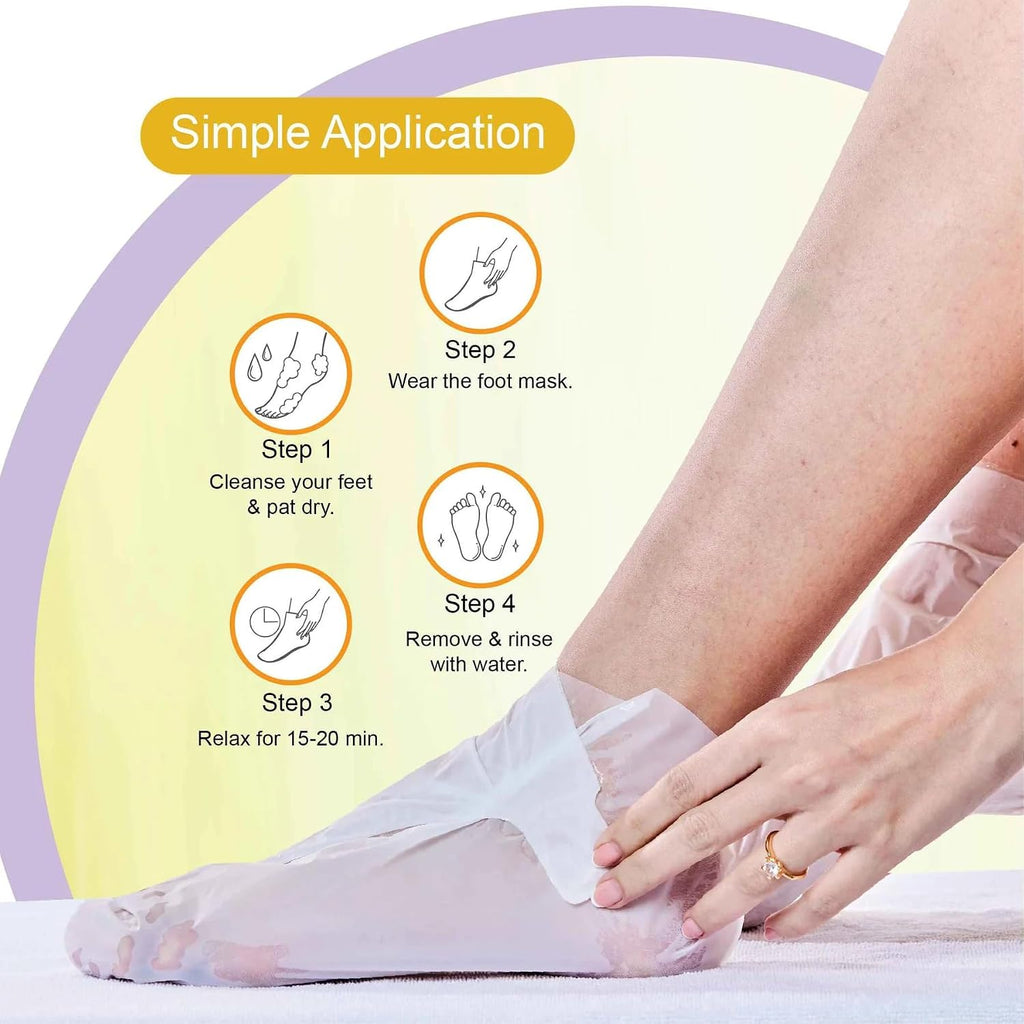 Dr.Rashel beauty elixirs foot mask - de-tan