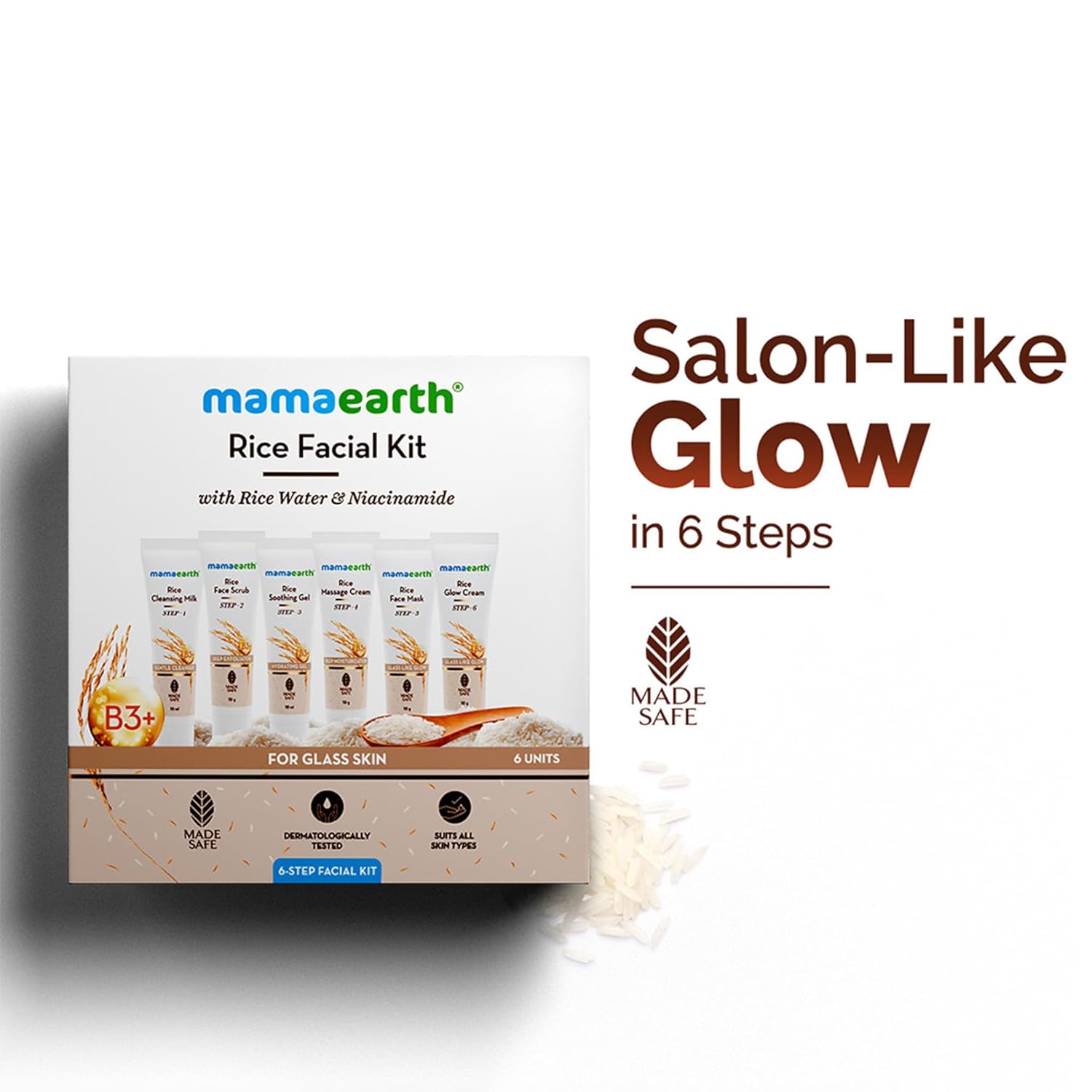Mamaearth Rice Facial Kit
