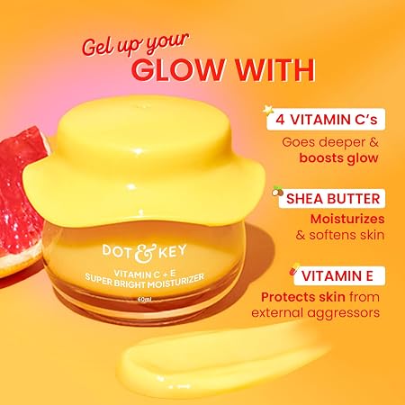 Dot&Key Vitamin C+E Super Bright Moisturizer - 60ml
