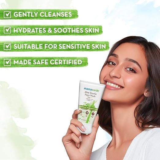Mamaearth Aloe Vera Face Wash 100ml