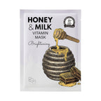 B.O.M Honey and Milk Vitamin Mask - Brightening