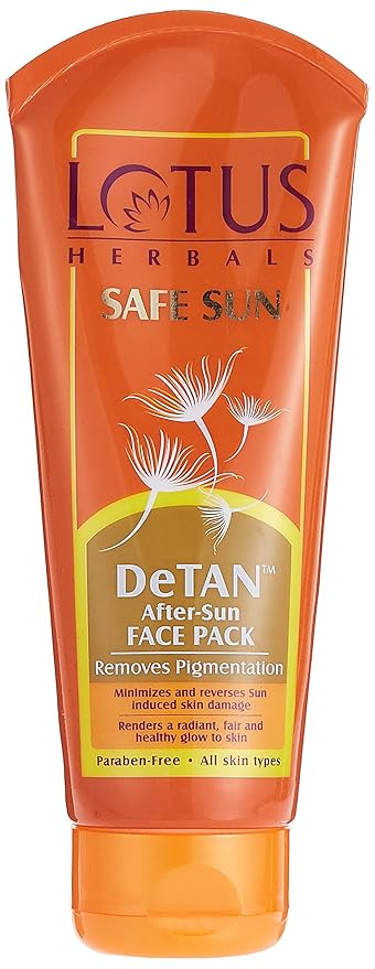 Lotus Safe Sun Detan Face Pack 100G