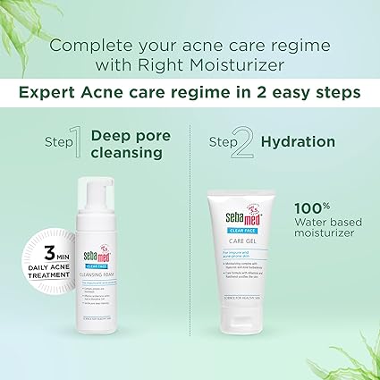 Sebamed Clear Face Care Gel 50ml – Lightweight Hydration for Acne-Prone Skin