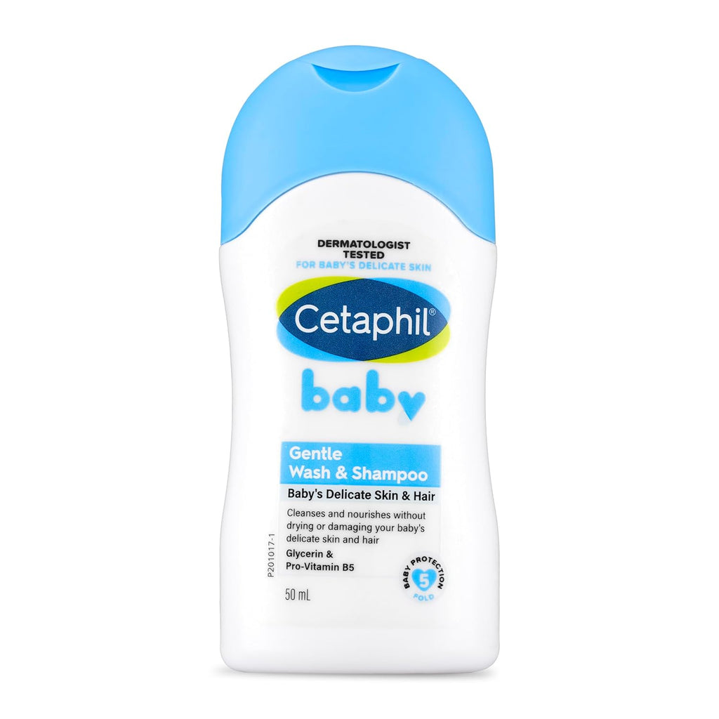 Cetaphil Gentle Baby Wash & Shampoo 50ml