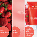 Lakme Strawberry Cream Facewash 50g
