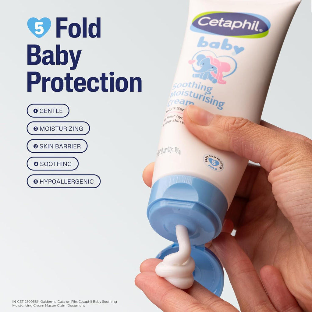 Cetaphil Baby Smoothing Moisturizing Cream 100g