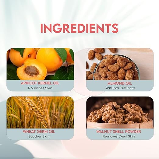 Jovees Herbal Apricot & Almond Face Scrub 50g