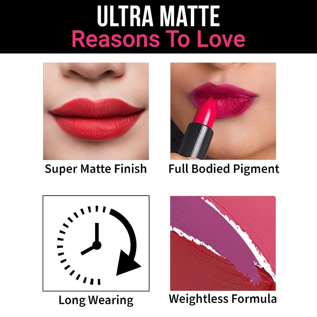NYKAA Ultra Matte Lipstick Cleopatra