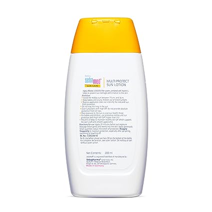 Sebamed Baby Sun Lotion SPF 50+ No Perfume – High Sun Protection for Baby’s Sensitive Skin