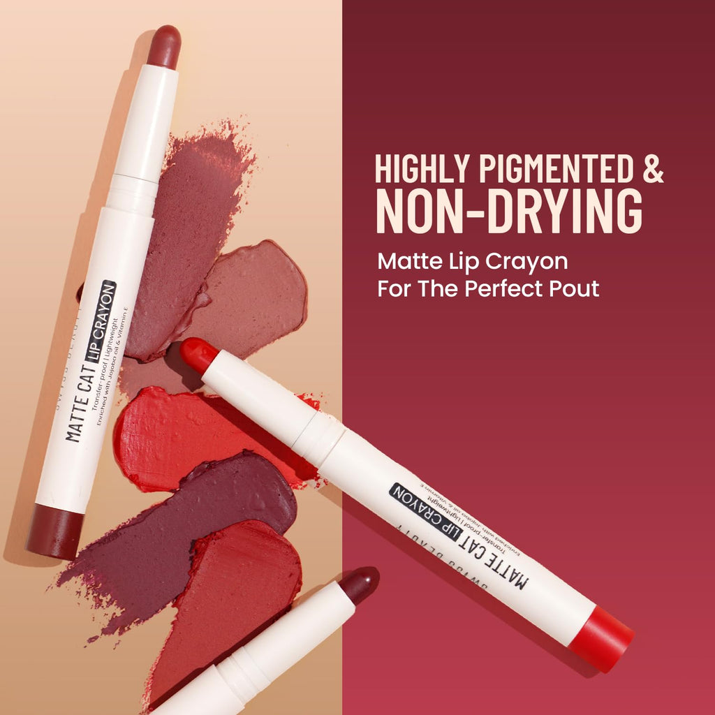 Swiss Beauty Matte Cat Lip Crayon