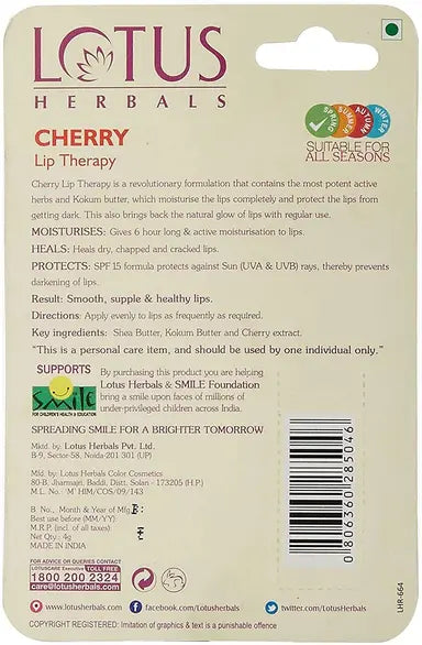 Lotus Cherry Lip Therapy 4G