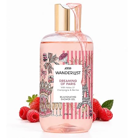 Nykaa Wanderlust Dreaming of Paris Shower Gel