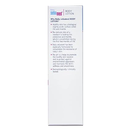 Sebamed Baby Lotion 50ml – Gentle Moisturizing Care for Baby’s Sensitive Skin
